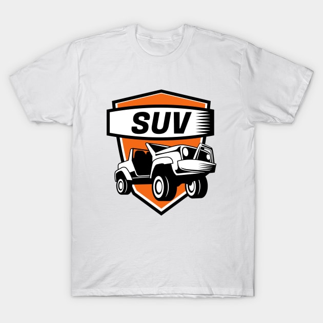 SUV Car Logo T-Shirt by AnotherOne